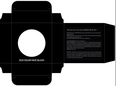 Image Of Carton (3ce Duo Color Face Blush Make Me Blush Carton)